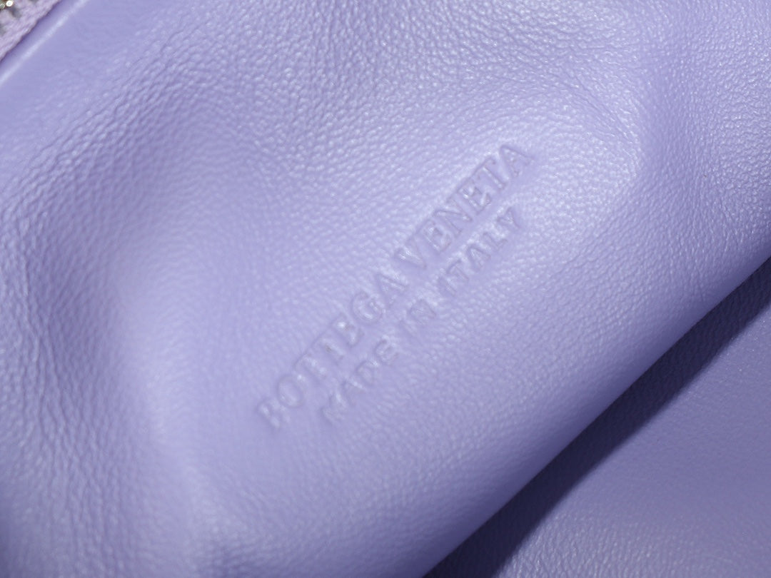 bv teen jodie 36cm purple lambskin