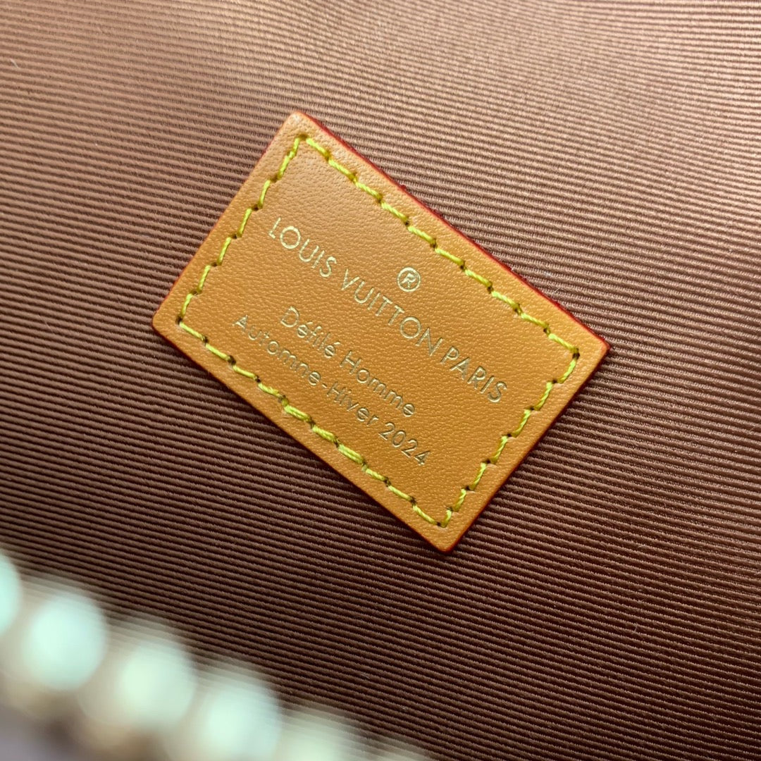 Lv Rush Bumbag Brown Monogram
