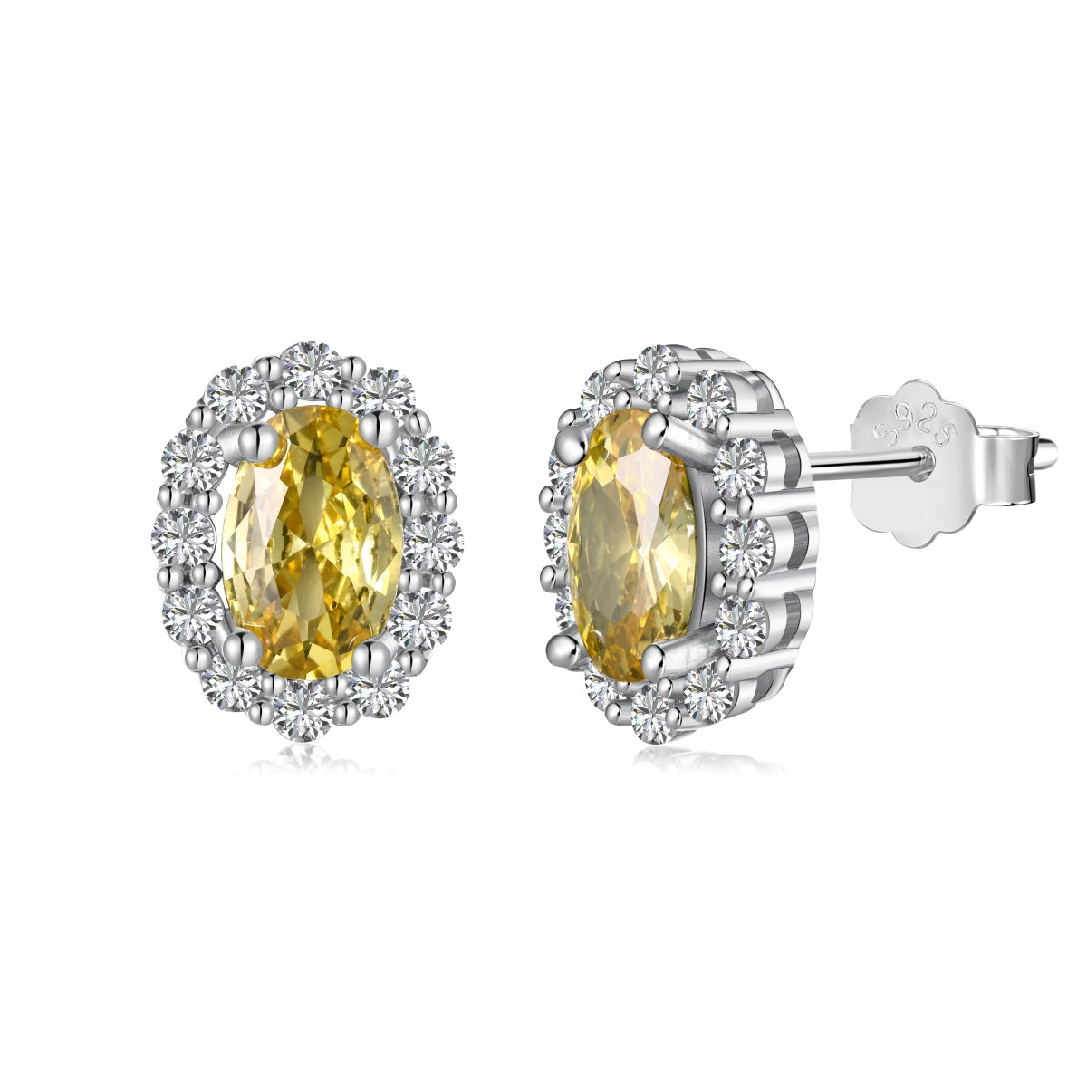 [HOT]Delicate Unique Oval Cut Daily Earrings