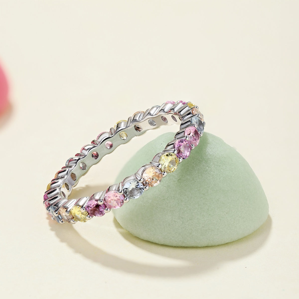 [HOT]Dazzling Resplendent Round Cut Party Ring