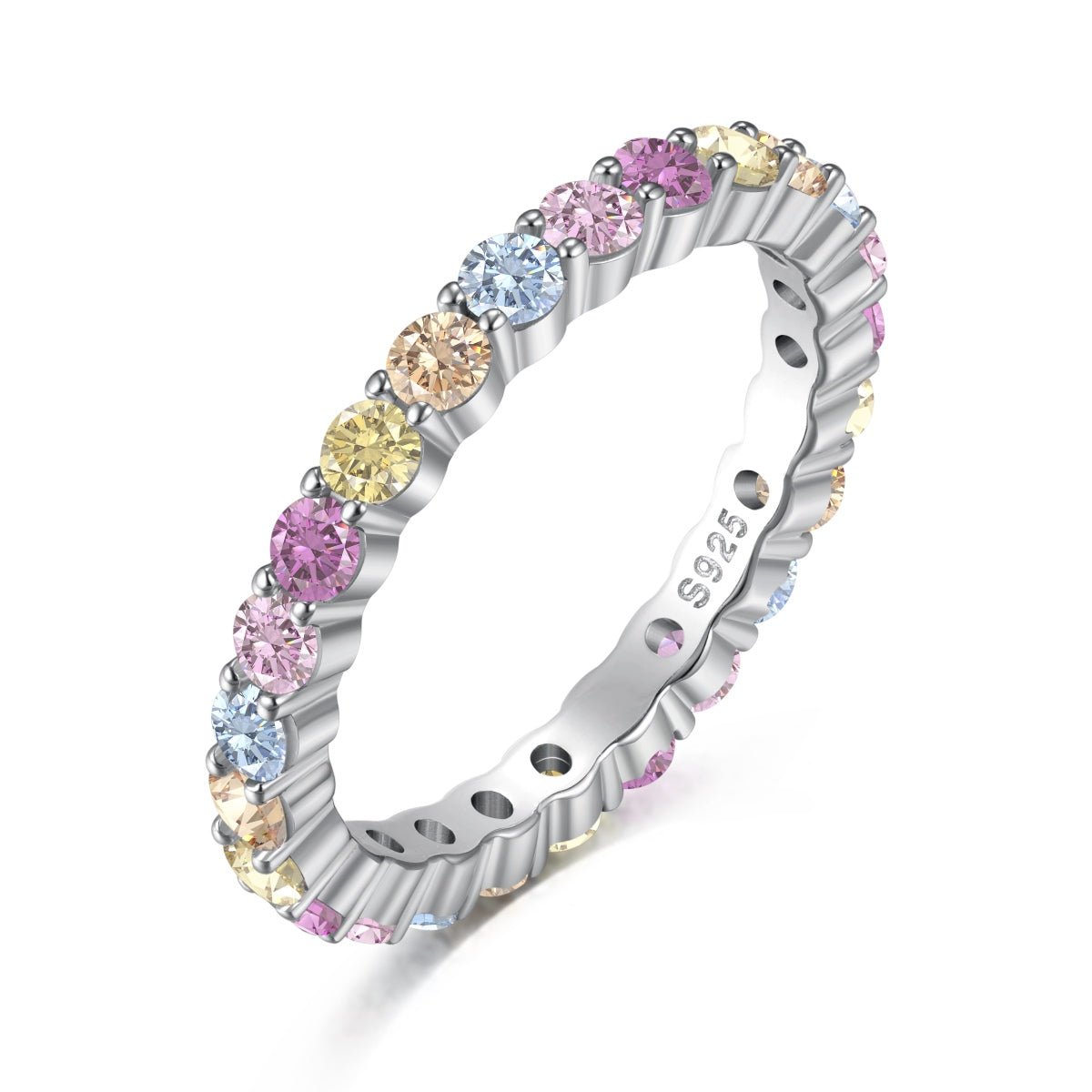 [HOT]Dazzling Resplendent Round Cut Party Ring