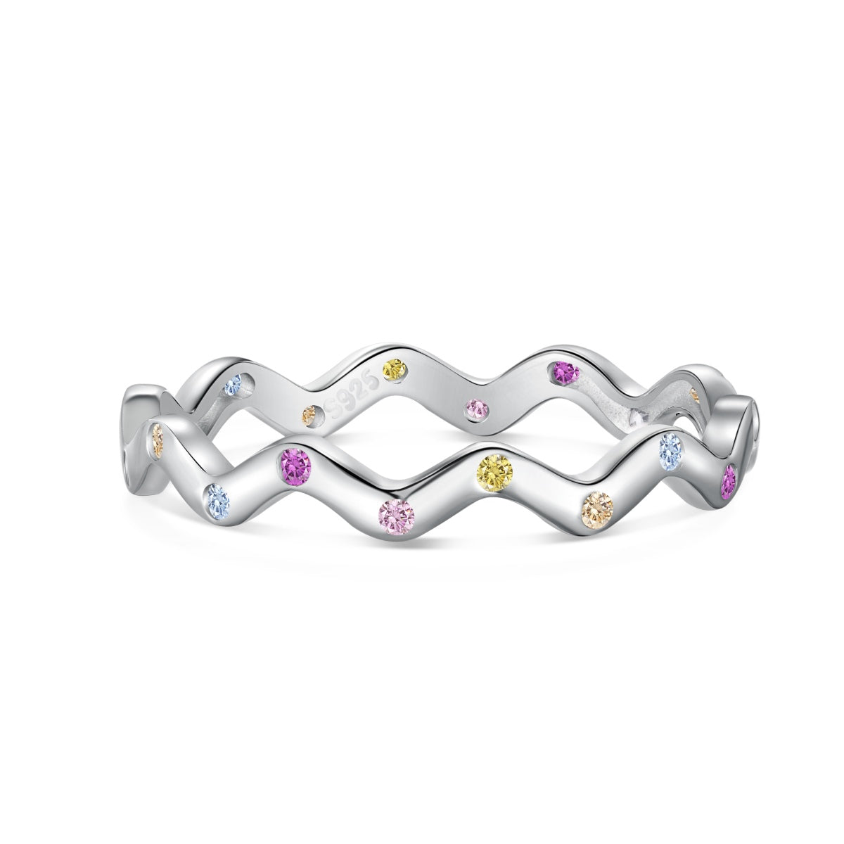 [HOT] Bague quotidienne ronde vibrante et ornée