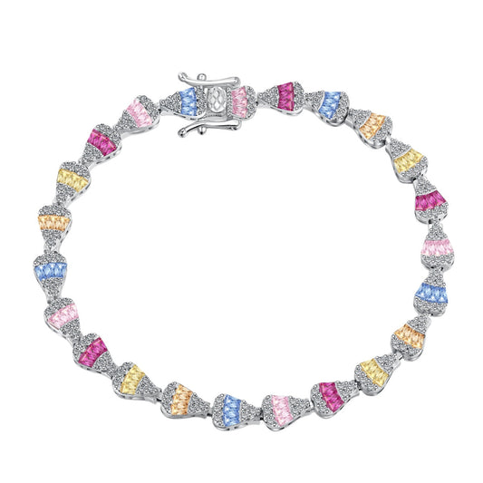[HOT]Radiant Water Drop Shape Daily Bracelet
