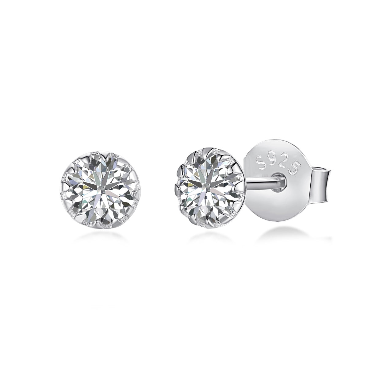 [HOT]Sparkling Colorful Round Shape Earrings