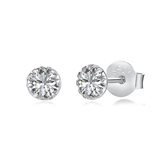 [HOT]Sparkling Colorful Round Shape Earrings