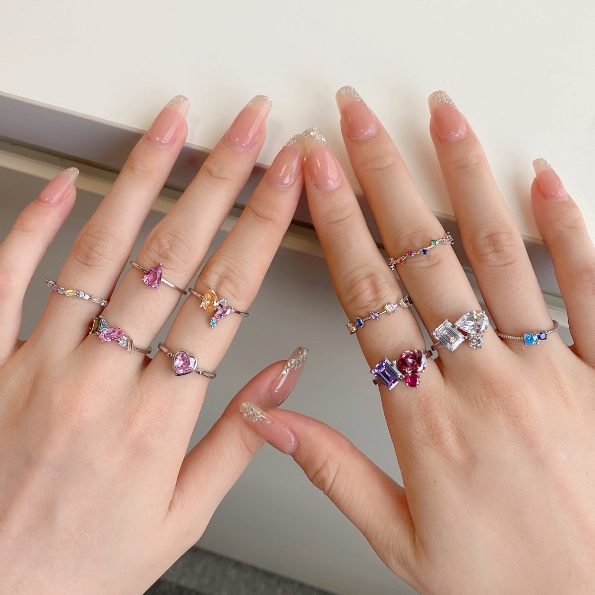 [HOT]Radiant Colorful Multi Cut Daily Ring