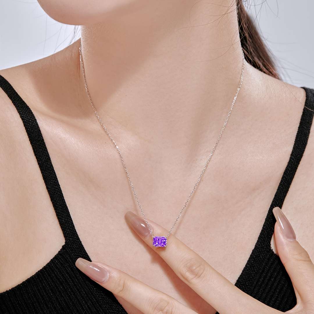 [HOT]Luxurious Square Shape Colorful Necalack