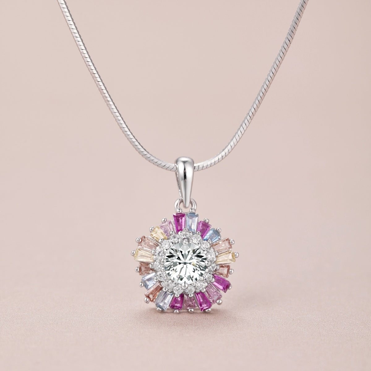 [HOT]Charming Flower Colorful Necklace