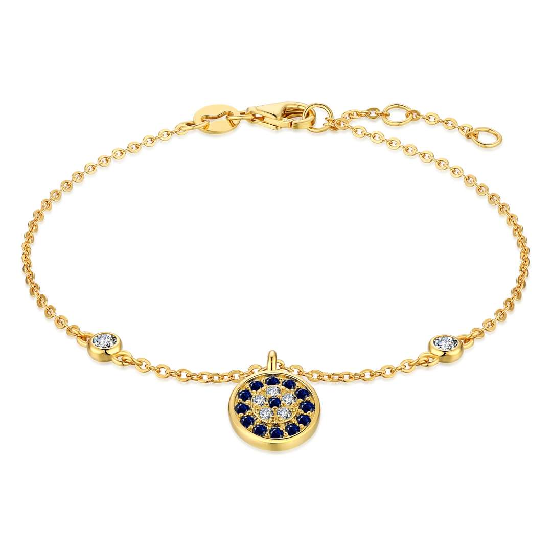[HOT]Devil's Eye Round Shape Bracelet