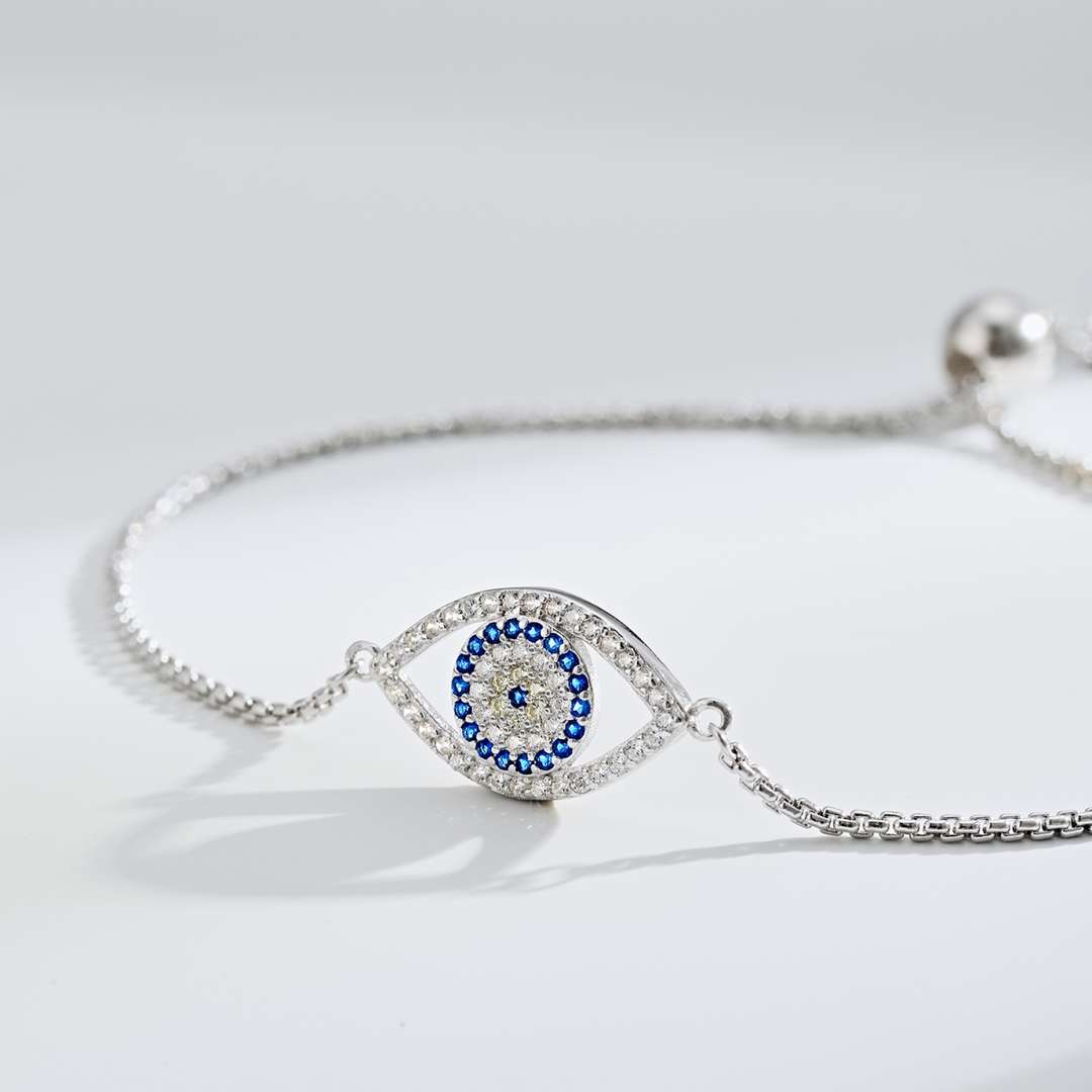 [HOT]Dazzling Eye Shape Necklace