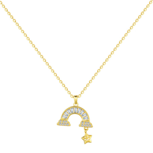 [HOT]Unique Rainbow Star Necklace
