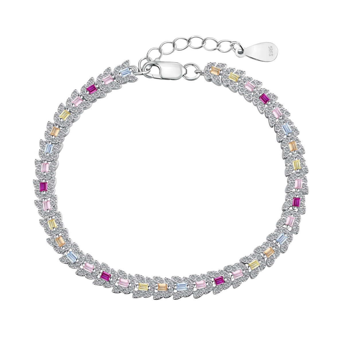 [HOT]Delicate Colorful Multi Cut Daily Bracelet