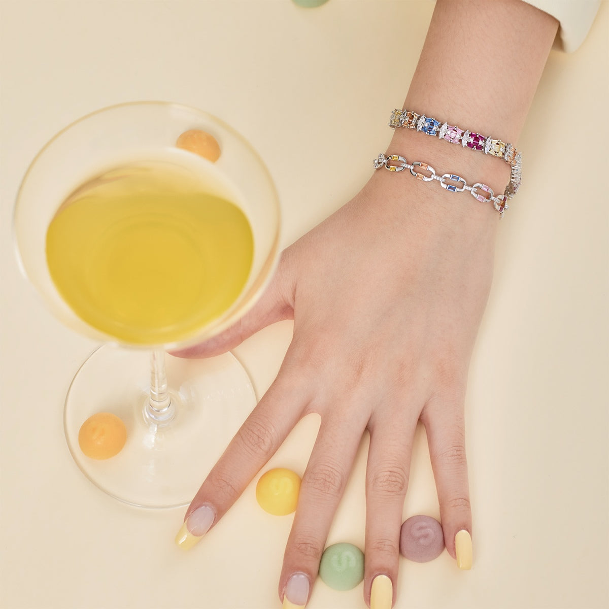 [HOT]Dazzling Colorful Daily Bracelet