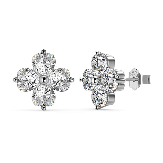 [HOT]Four-Leaf Clover Ball Earrings