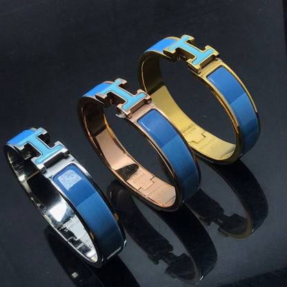 DIANA H BRACELET BLUE RAINBOW CERAMIC