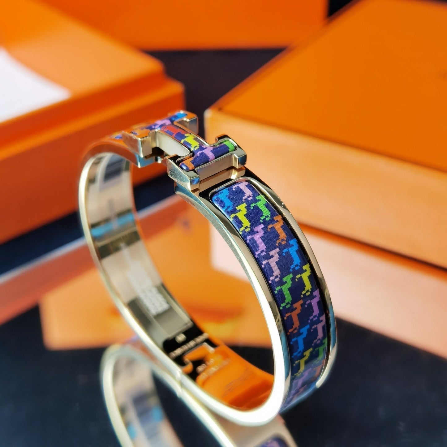 DIANA H HORSE BRACELET 12MM