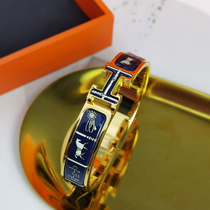 DIANA H COUVERTURES DARK BLUE BRACELET