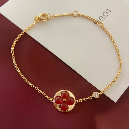 DIANA SUN PEDANT CARNELIAN BRACELET