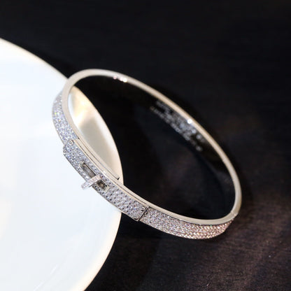 DIANA KELLY BRACELET DIAMOND PAVED