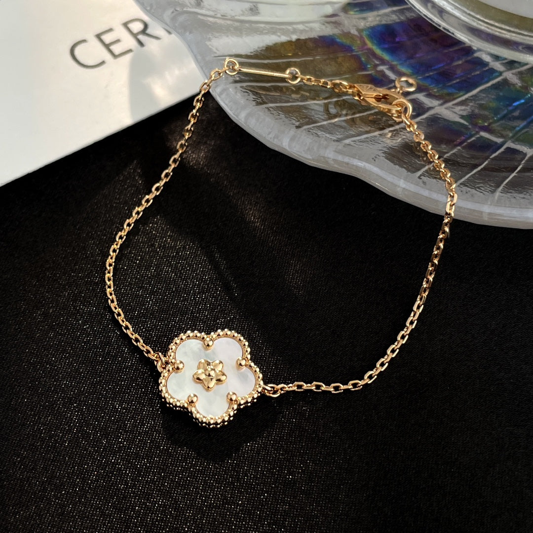 LUCKY SPRING ROSE GOLD MOP BRACELET