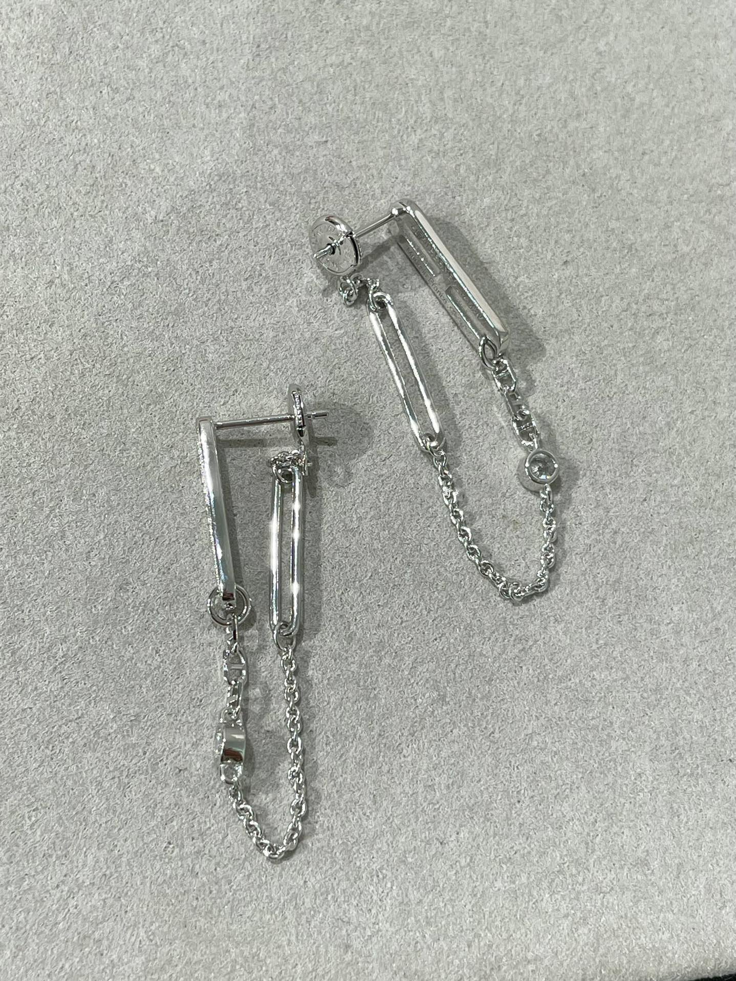BOUCLES D'OREILLES DIANA CHAINE CHAOS DIAMOND DROP
