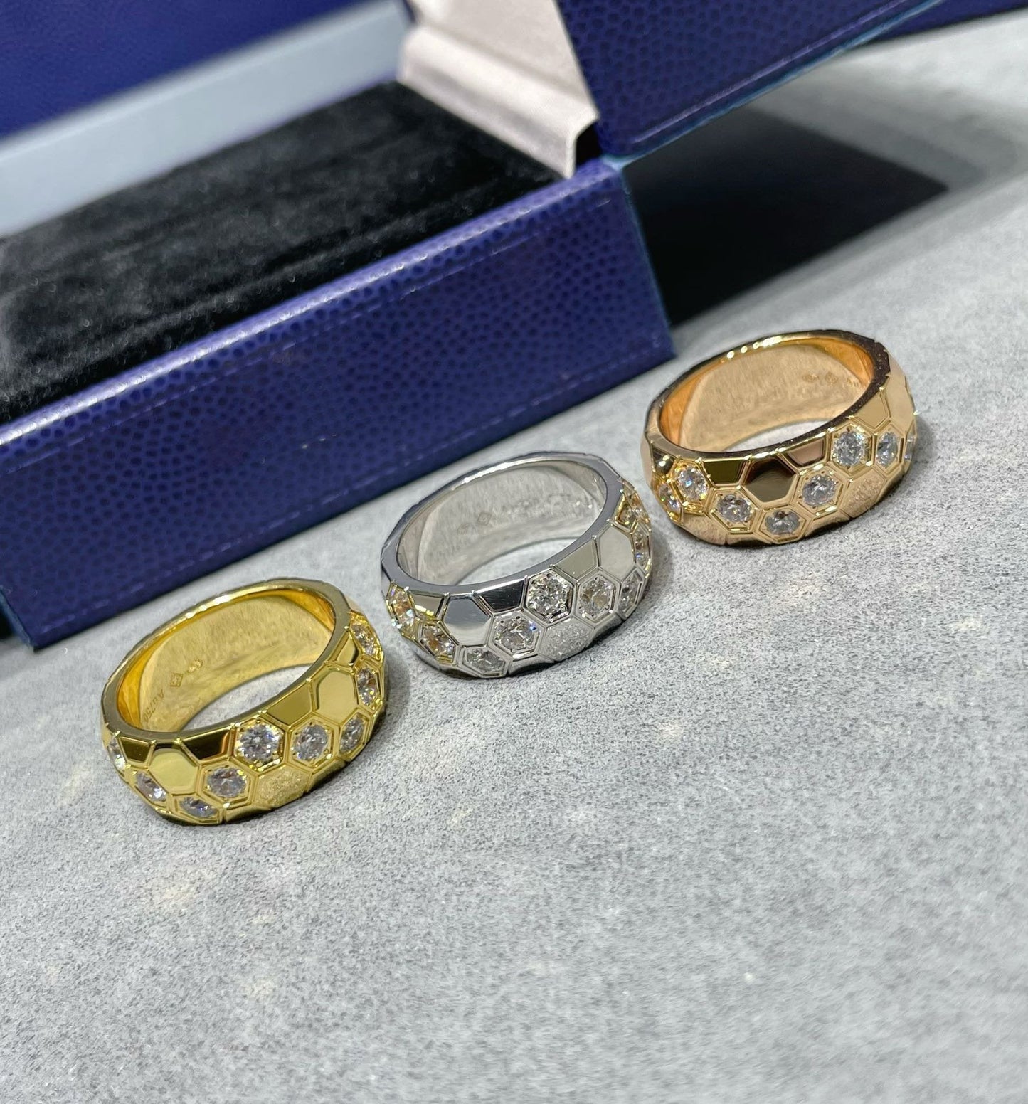 DIANA BEE LOVE DIAMOND LARGE RING