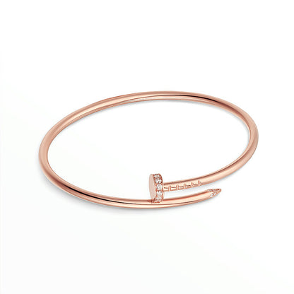 DIANA JUSTE BRACELET 2.5MM DIAMONDS