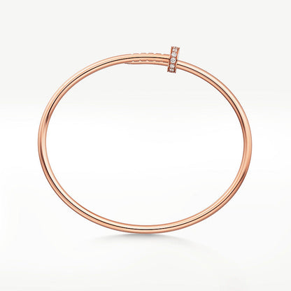DIANA JUSTE BRACELET 2.5MM DIAMONDS