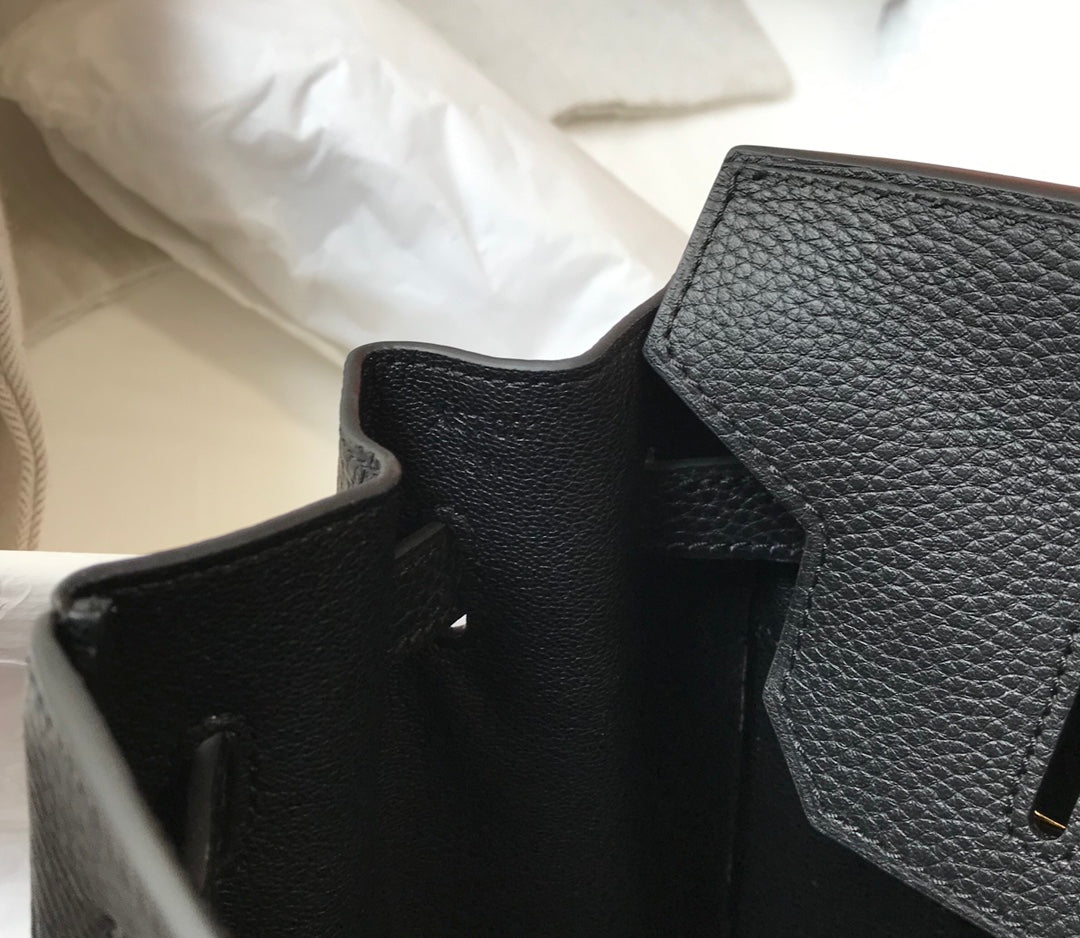 HM BIRKIN 35CM BLACK TOGO LEATHER GOLD HARDWARE