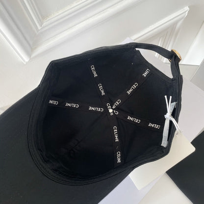 Celin Cap Black Cotton Twill Fabric 210448
