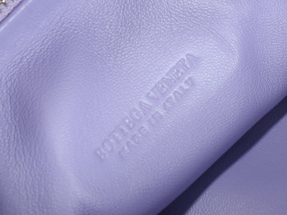 bv teen jodie 36cm purple lambskin