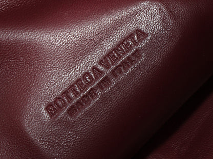 bv teen jodie 36cm burgundy lambskin