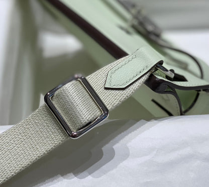 HM JYPSI¨¨RE MINI 23 MINT CALFSKIN SILVER HARDWARE