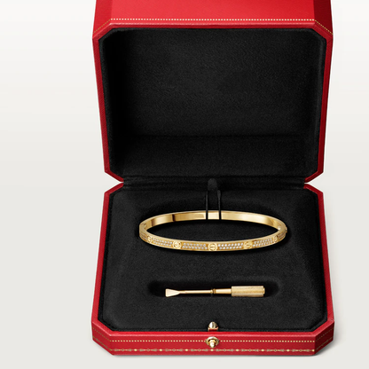 DIANA LOVE BRACELET 3.65MM DIAMOND-PAVED SILVER