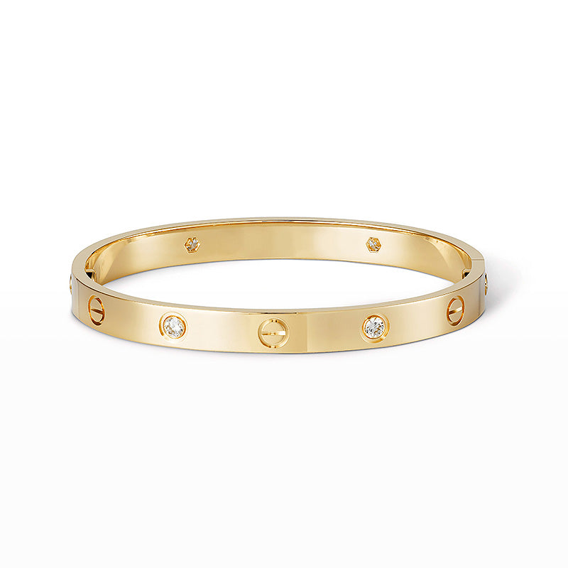 DIANA LOVE BRACELET 6.1MM 4 DIAMONDS
