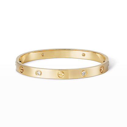 DIANA LOVE BRACELET 6.1MM 4 DIAMONDS