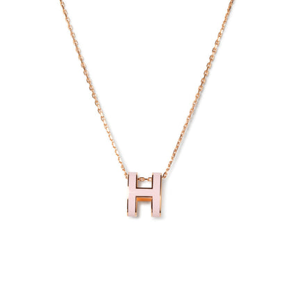 DIANA POP H PEDANT PINK GOLD