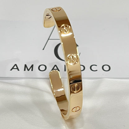 DIANA LOVE BRACELET 6.1MM OPEN CUFF