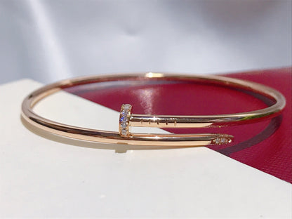 DIANA JUSTE BRACELET 2.5MM DIAMONDS