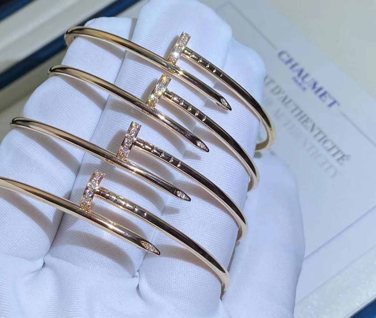 DIANA JUSTE BRACELET 2.5MM DIAMONDS
