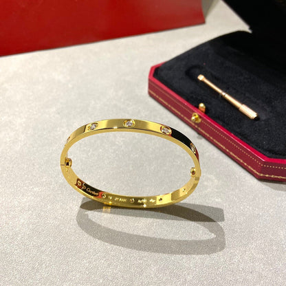 DIANA LOVE BRACELET 6.1MM 10 DIAMONDS