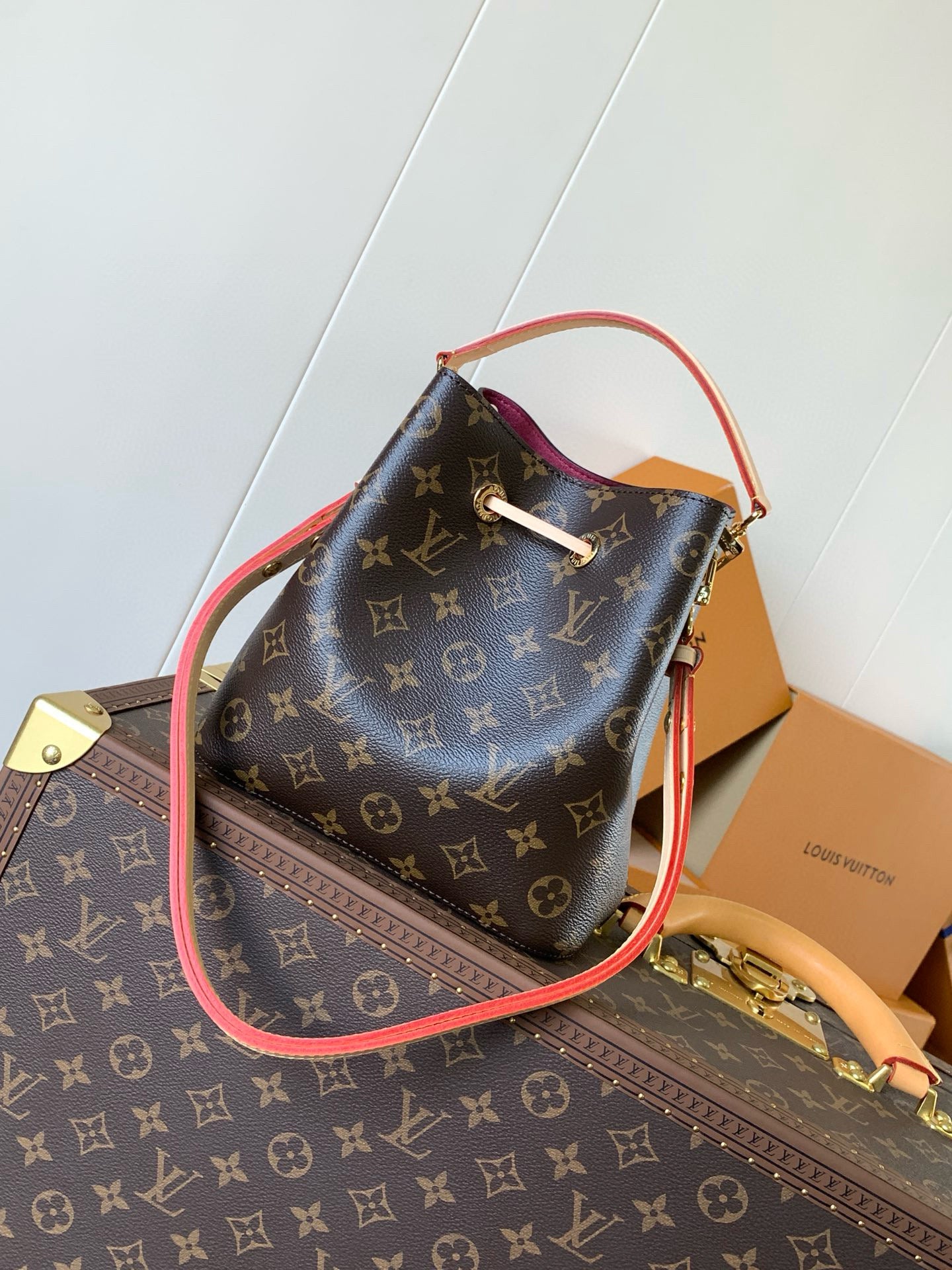 N¨¦ONO¨¦ BB 20 IN BROWN MONOGRAM CANVAS