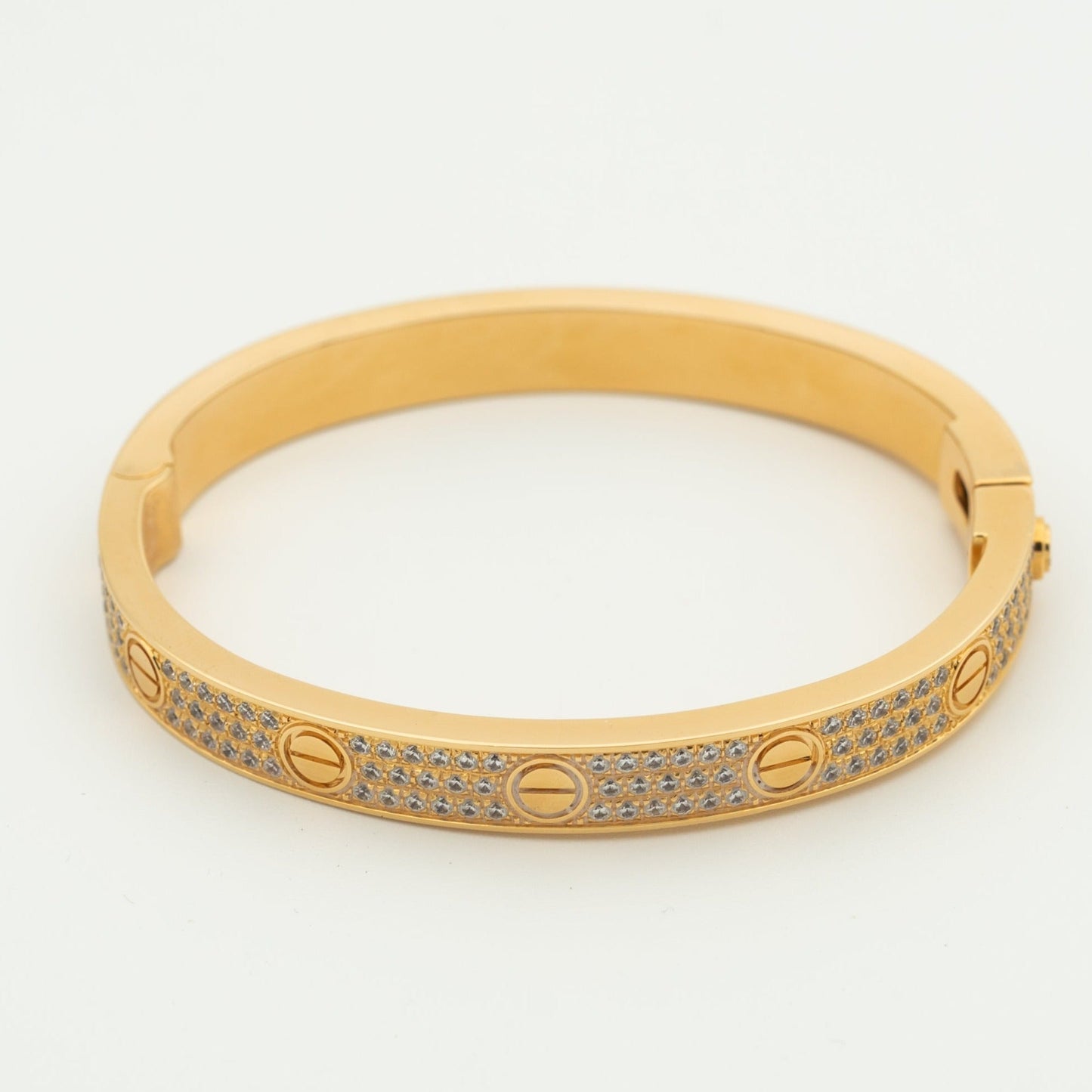 DIANA LOVE BRACELET 6.1MM DIAMOND-PAVED