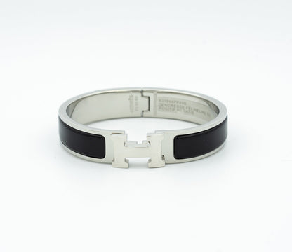 DIANA H BLACK BRACELET