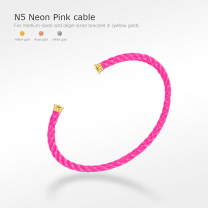 DIANA FORCE SERIES BRACELET CABLES 50 CHOICES (DIY SELECTION)