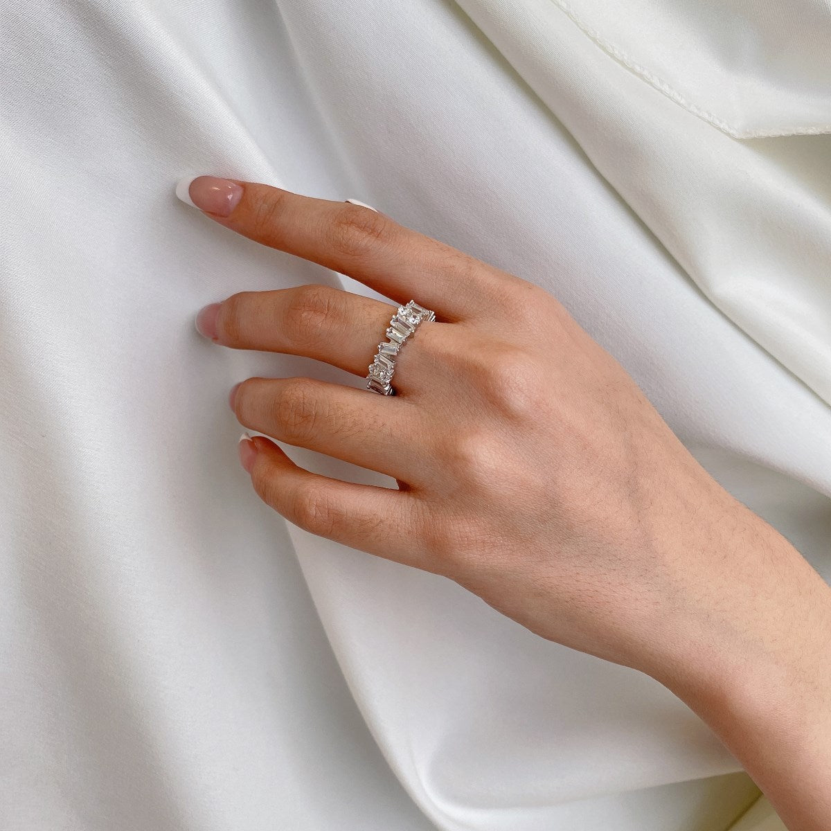 [HOT]Delicate Multi Shape Tennis Ring
