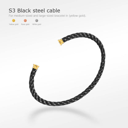 DIANA FORCE SERIES BRACELET CABLES 50 CHOICES (DIY SELECTION)