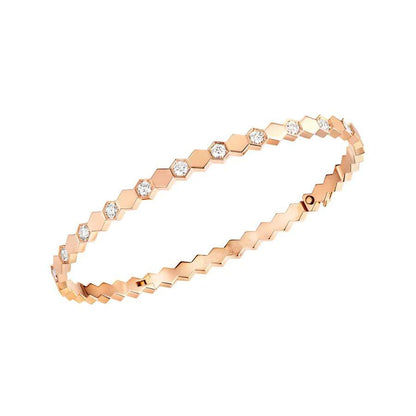 DIANA BEE LOVE SILVER DIAMOND BRACELET