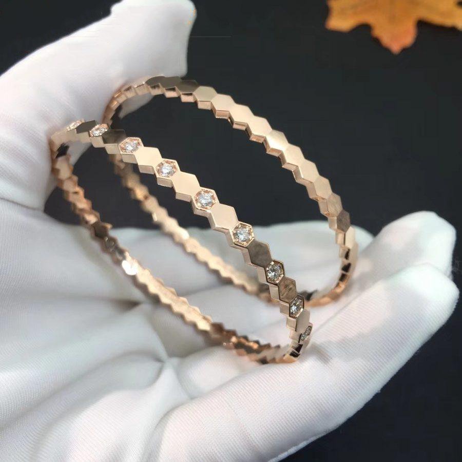 DIANA BEE LOVE SILVER DIAMOND BRACELET