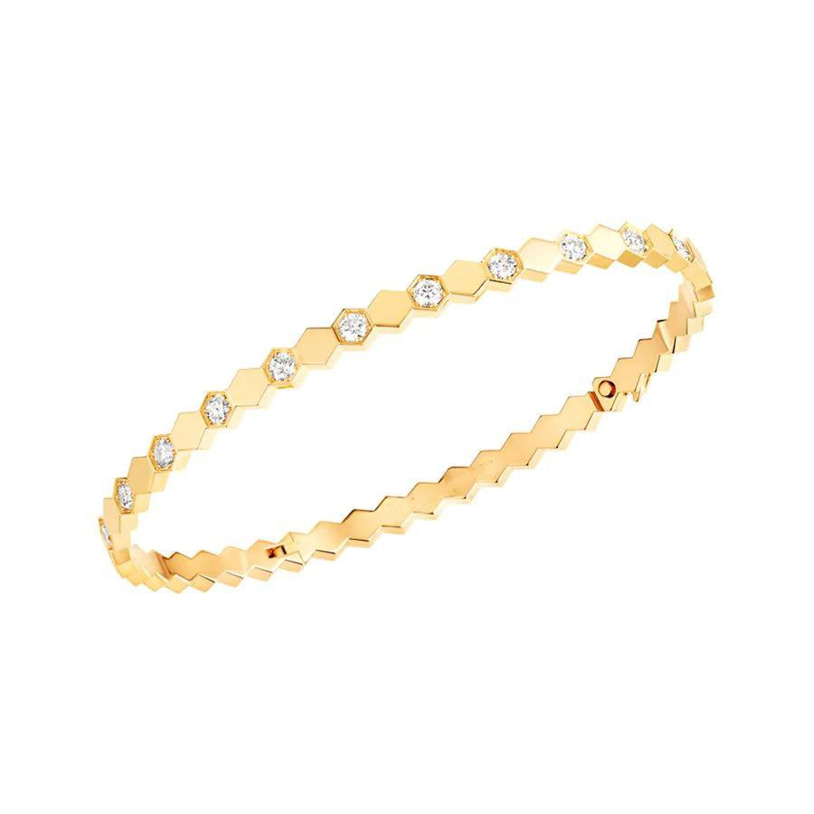 DIANA BEE LOVE GOLD DIAMOND BRACELET
